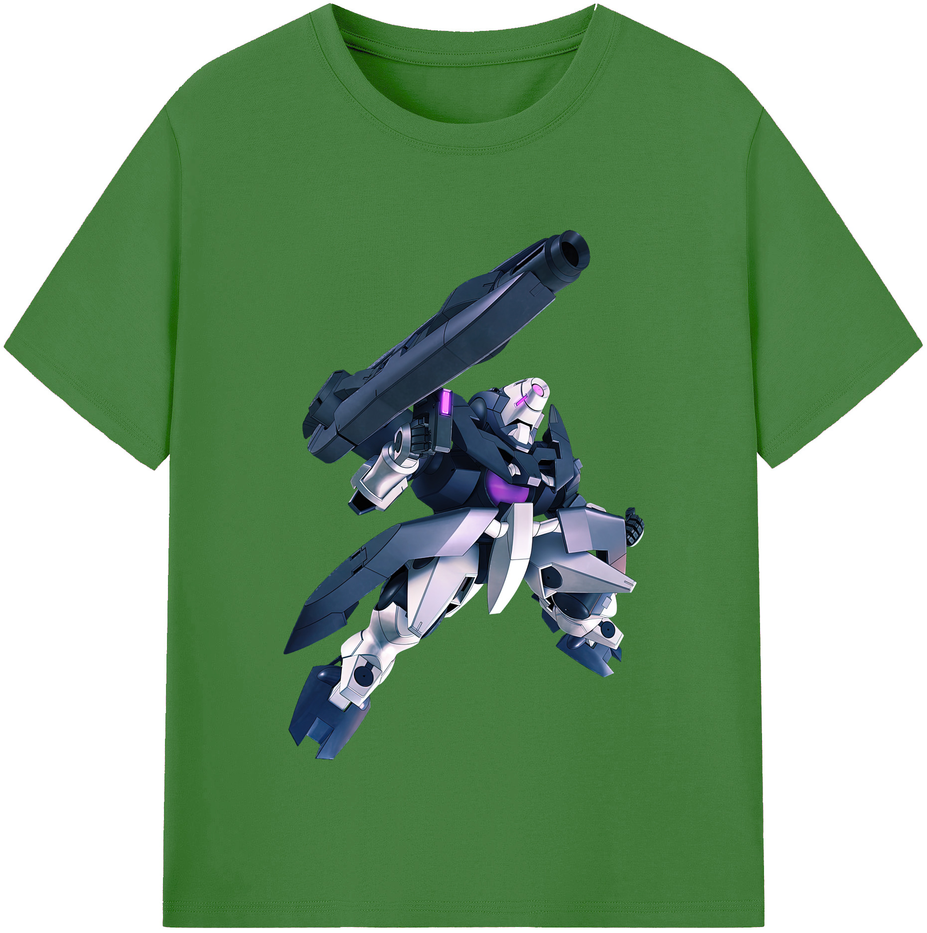 （画像用） 機動戦士ガンダム Mobile Suit Gundam レディースカジュアルプリントTシャツ（綿100％）